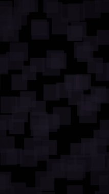 Siyah soyut arka plan. Gri kareli arkaplan. Dikey oryantasyon. 3B illüstrasyon