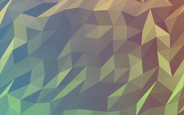 Abstract triangle geometrical green orange background. Geometric ...