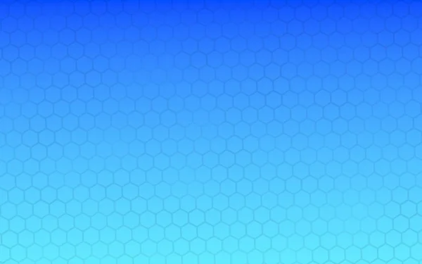Przezroczyste Plastry Miodu Tle Gradientu Błękitnego Nieba Widok Perspektywiczny Wielokąt — Zdjęcie stockowe