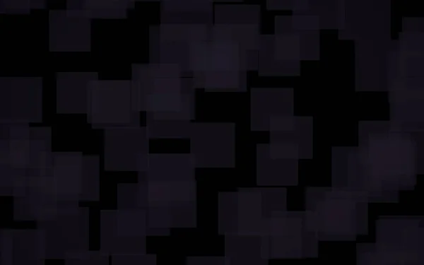 Schwarzer Abstrakter Hintergrund Hintergrund Mit Grauen Quadraten Illustration — Stockfoto