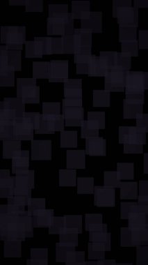 Siyah soyut arka plan. Gri kareli arkaplan. Dikey oryantasyon. 3B illüstrasyon