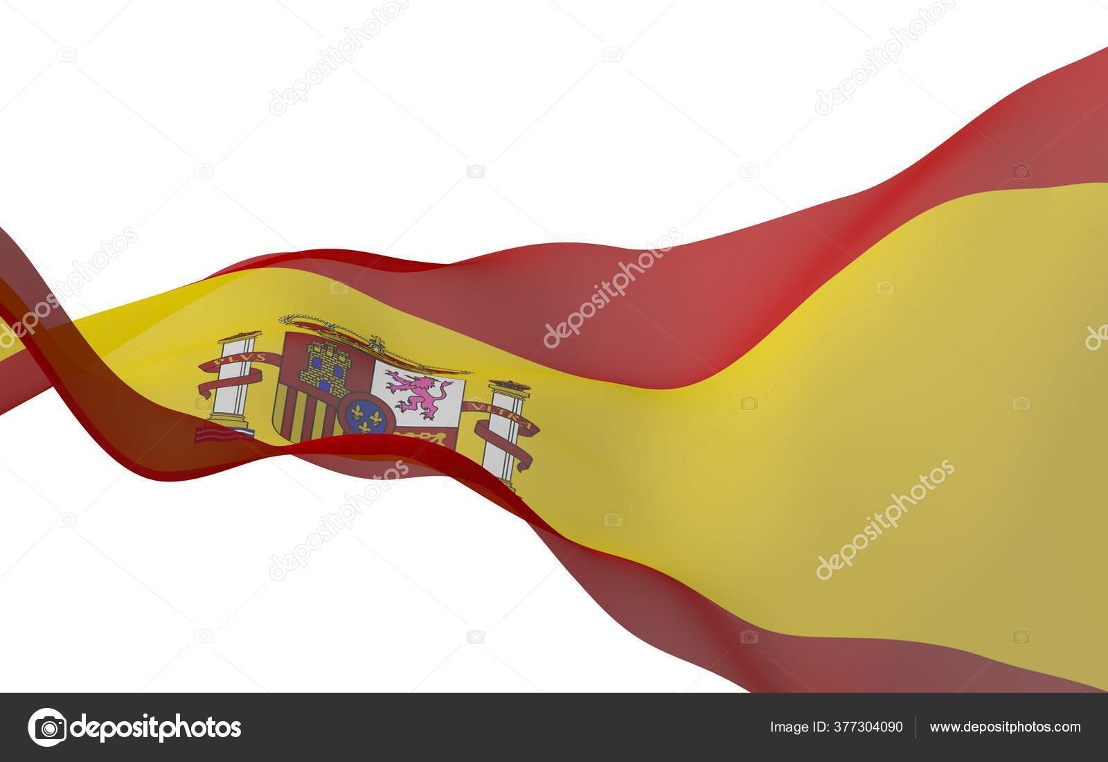 Bandeira Espanha Simbolo Oficial Estado Reino Espanha Conceito Web Paginas Fotos Imagens De C Nice Photos 377304090