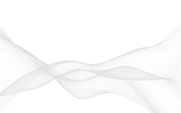 Белый Абстрактный Фон Развевающийся Белый Шарф Махать Белой Ветровой Ткани — стоковое фото