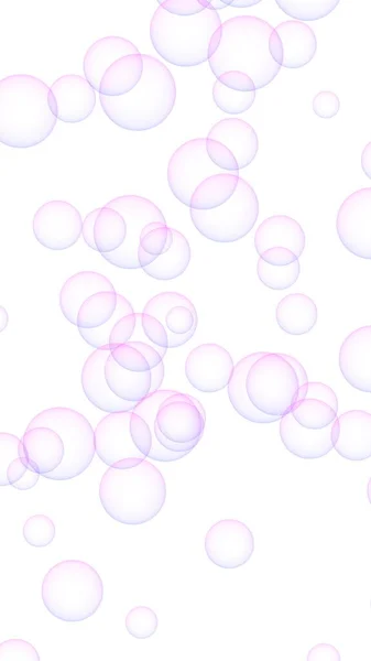 Fundo Cor Rosa Com Bolhas Roxas Papel Parede Textura Balões — Fotografia de Stock