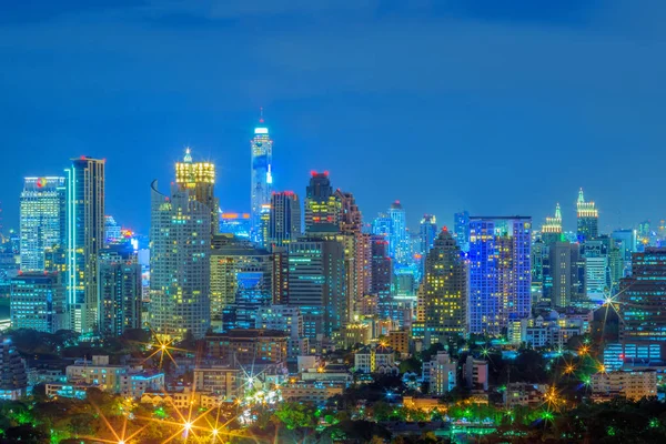 Business-distriktet i Bangkok — Stockfoto