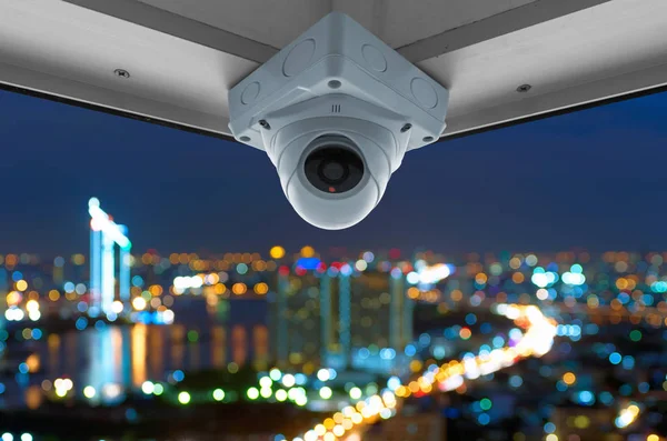 security cameras on a balcony