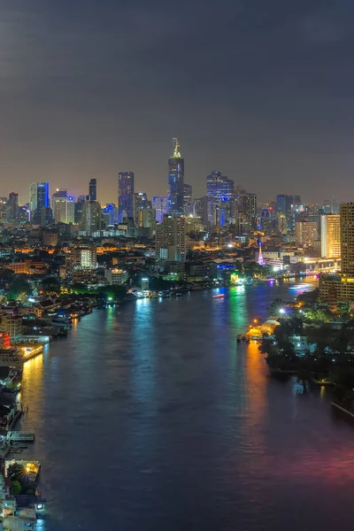 Geschäftsviertel von Bangkok — Stockfoto