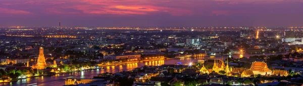 Panoramisch uitzicht Wat Arun — Stockfoto