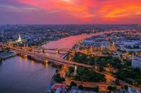 Phra phuttha Rama brug — Stockfoto