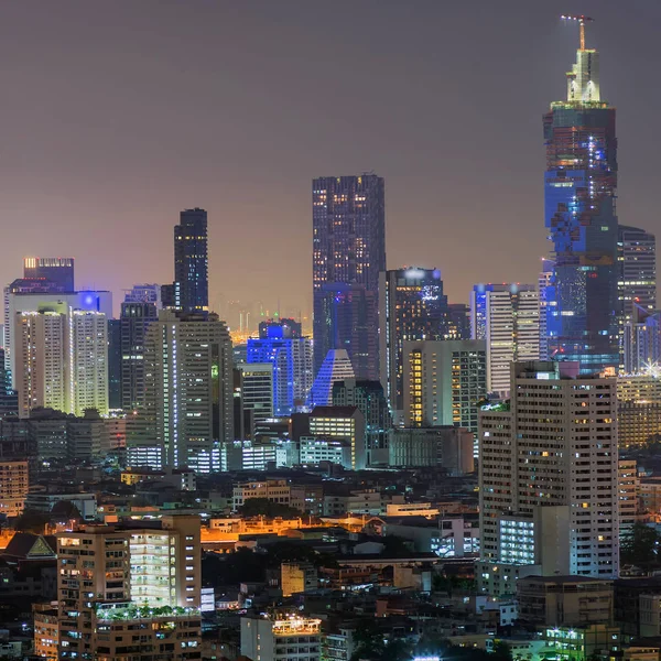 Zakelijke district van Bangkok — Stockfoto
