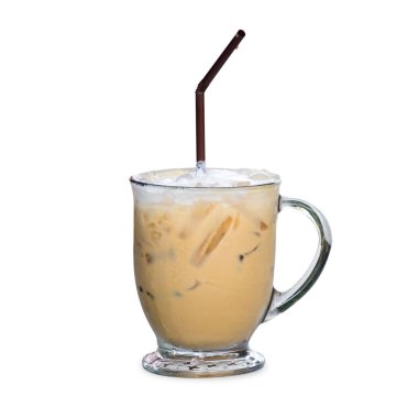Süt sütlü buzlu kahve