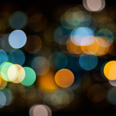 bulanık arka plan ışığı