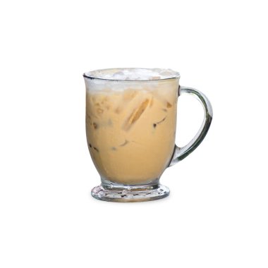 Süt sütlü buzlu kahve