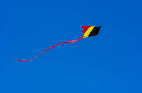 Kite triangular and blue sky. — Stock Photo, Image