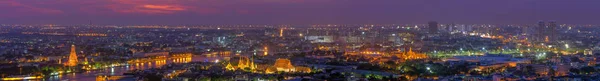 Night view of  Landscape of Bangkok. — Stock Photo, Image