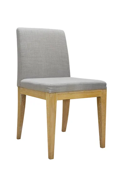 Chaise en bois tapissée — Photo