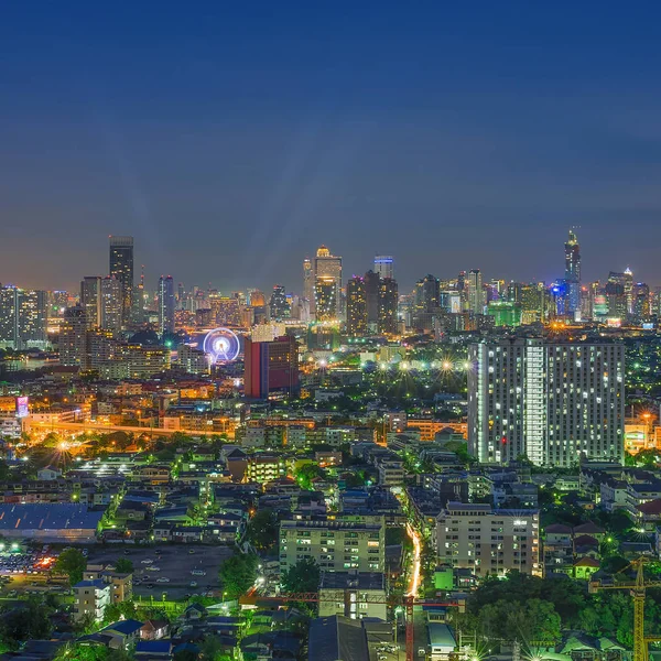 Obchodní čtvrti v Bangkoku. — Stock fotografie