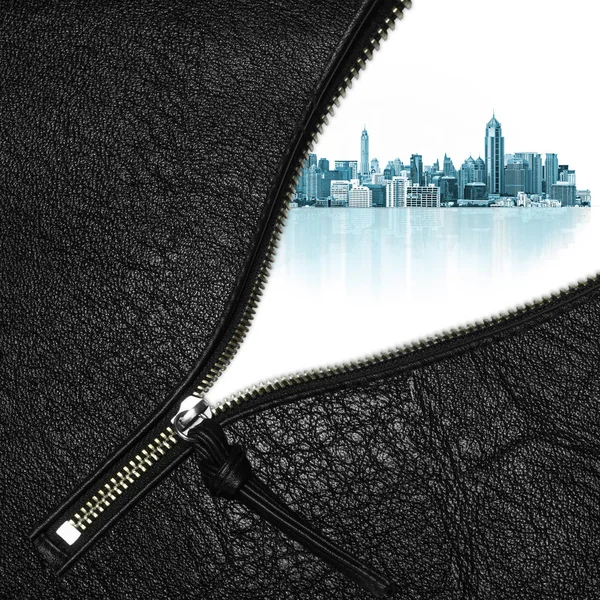 Zipper concept ouvert — Photo