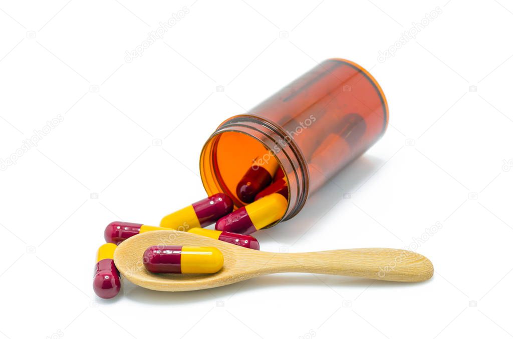 Pill capsules Antibiotics