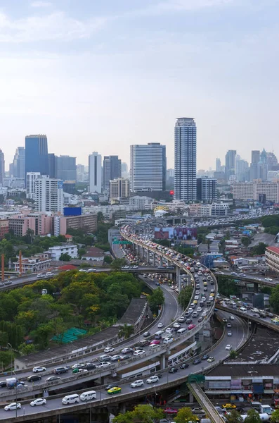 Quartier des affaires moderne de Bangkok . — Photo