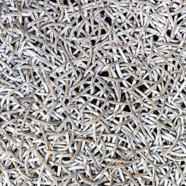 eski rattan sandalye