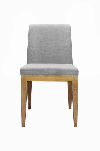 Szary krzesło drewniane — Zdjęcie stockowe