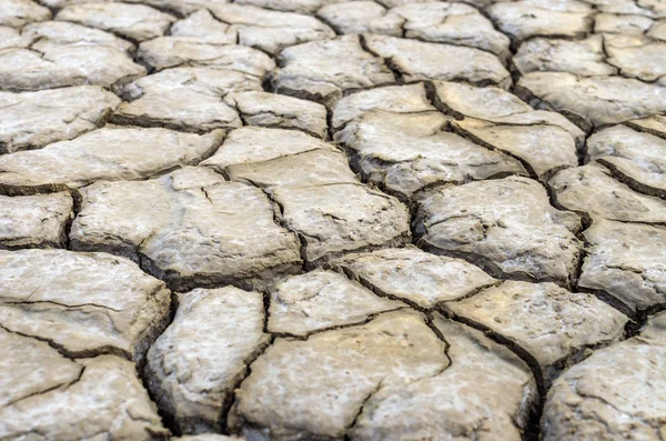 Prasklý suché zemi — Stock fotografie