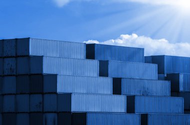 konteyner ile endüstriyel bağlantı noktası 