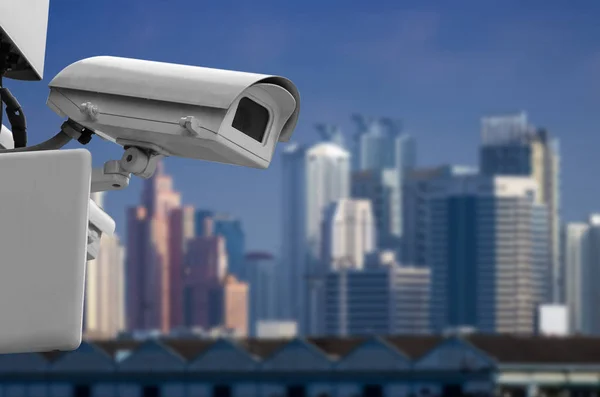 Telecamera cctv moderna — Foto Stock