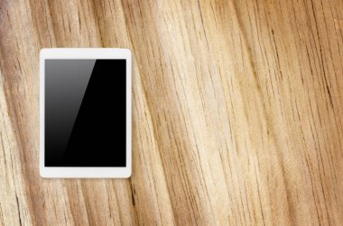 Boş ekran ile dijital Tablet bilgisayar