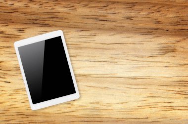 Boş ekran ile dijital Tablet bilgisayar