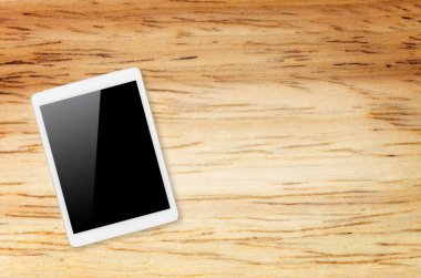 Boş ekran ile dijital Tablet bilgisayar