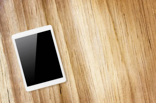 Цифровой планшет с пустым экраном — стоковое фото