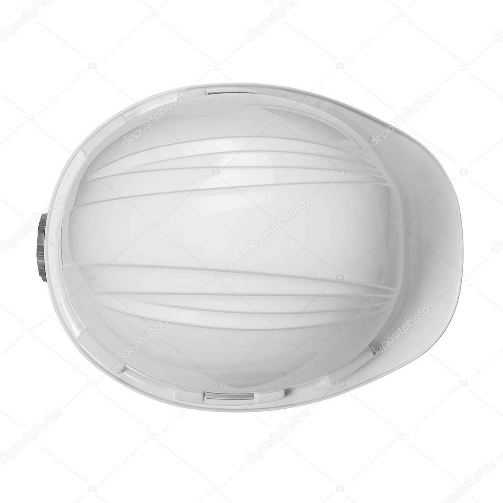 safety white helmet 