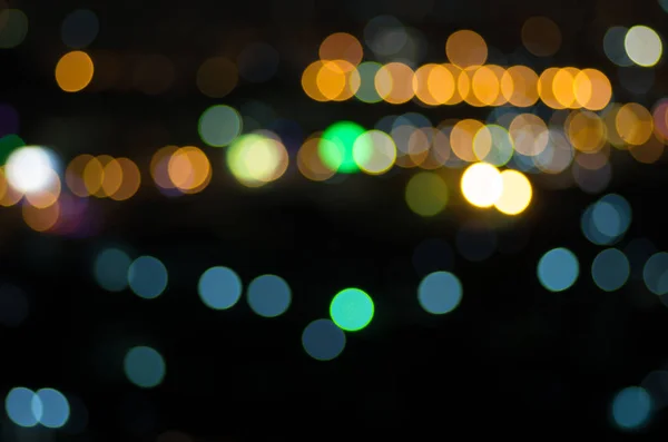 Luz turva no preto — Fotografia de Stock