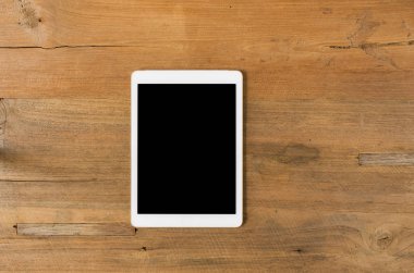 Boş ekran ile dijital Tablet bilgisayar
