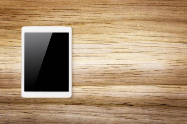 Boş ekran ile dijital Tablet bilgisayar