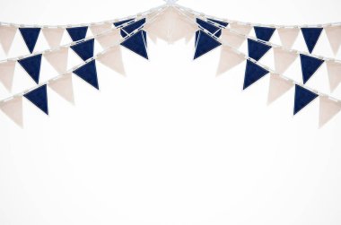 Kiraz kuşu üçgen bayrakları