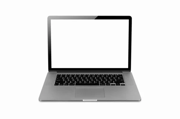 Tomt på skärmen i modern Laptop — Stockfoto