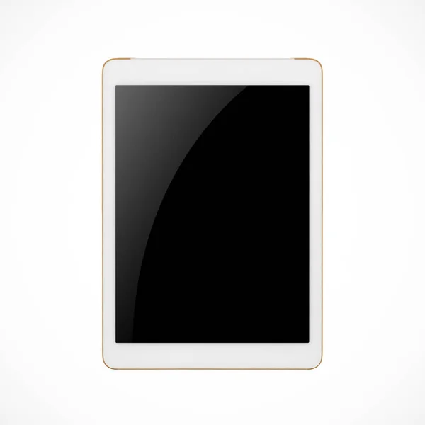 Digital tablet computer with black screen — Stock Photo, Image