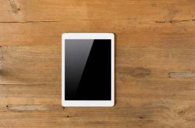 Boş ekran ile dijital Tablet bilgisayar