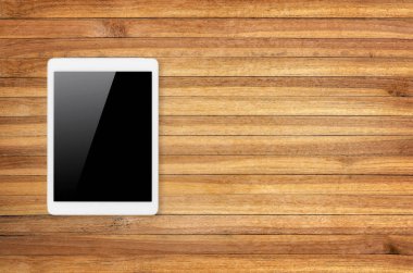 Boş ekran ile dijital Tablet bilgisayar