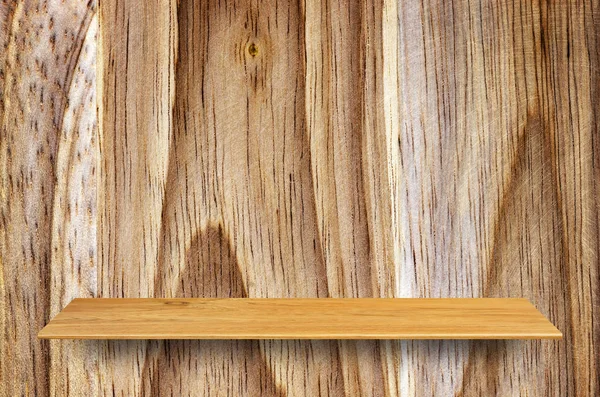 Top wooden shelf — Stock Photo, Image