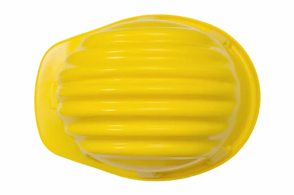 Gele bouwer helm — Stockfoto