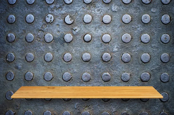 Top wooden shelf — Stock Photo, Image