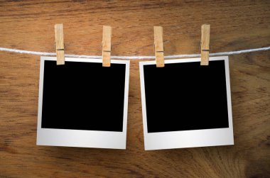 Boş fotoğraf kağıtları