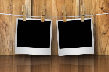 Boş fotoğraf kağıtları