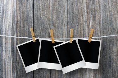 Boş fotoğraf kağıtları