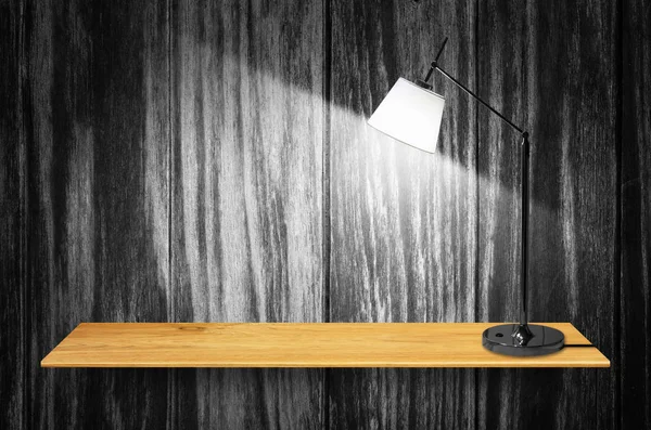 Duvar lambası ile Bookshelf 