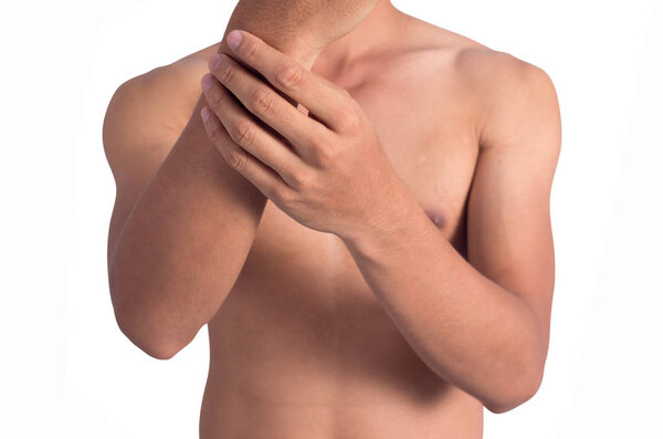 Man having  joint pain 